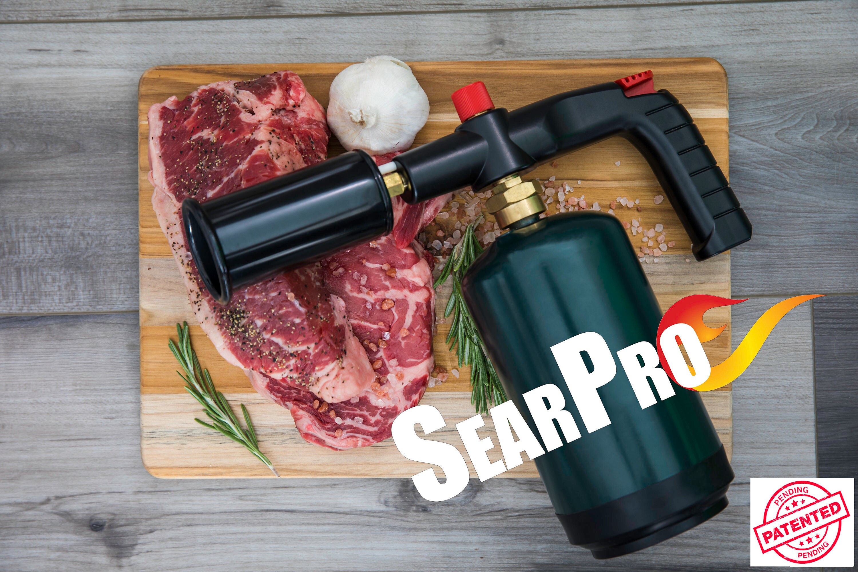 Sous vide searing torch leaderhooli
