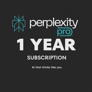 Perplexity AI Pro | 12 Months (1 Year) | Digital Productivity Pack