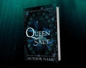Aanpasbaar ontwerp boekomslag | Pre-Made Pirate Fantasy Romance Masquerade Fysieke boekomslag en e-boekomslag | Romantiek, zeemeermin, koninkrijk, zee