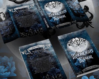Bestsellerbundel | Kant-en-klare omslagontwerppakket stofomslag, paperback en e-bookomslag | Dark Academia Gothic Romantiek Romantiek fantasie fantasie PNR