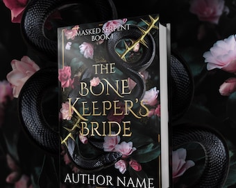 Customisable Book Cover Design | Pre-Made PNR Dark Romance Physical Book and eBook Cover | Mafia, Romantasy, Snake, Erotica, Floral, Thorn