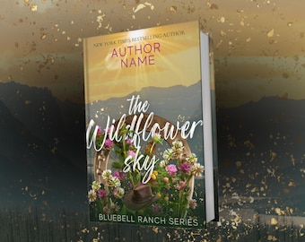 Customisable Cowboy Romance Book Cover Design | Pre-Made Women's Fiction Montana Western Book and eBook Cover