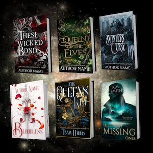 Customised Book Cover Design | Completely Custom Book and eBook Cover | Any Genre - Romance, Fantasy, Fiction, Horror, Regency, YA, Crime