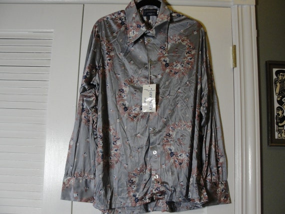 GIVENCHY for CHESA - Vintage1970s Disco Shirt - Ne