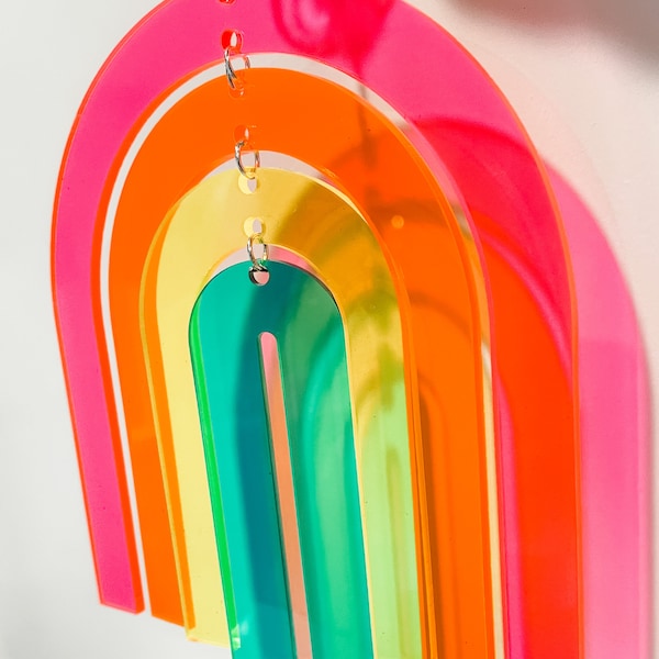 Rainbow Awesometime Joymaker Suncatcher