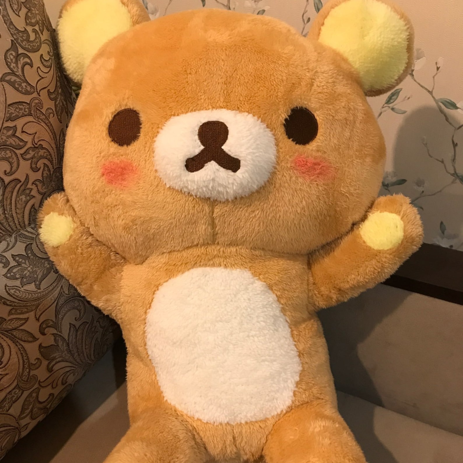 HUGE Rilakkuma Plush 21in/55cm/ Cute Teddy Bear/ Kawaii Etsy