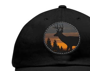 Sunrise Whitetail Buck Hat, Deer Hunting Dad Hat, Trophy Buck Dad Hat, Deer Hunting Gifts for Men, Deer Hunting Hat, Deer Hunting Cap