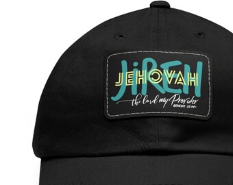 Christian Cap, Jireh Hat, God is My Provider Hat, Christian Hat for Men, Christian Hat for Women, Christian Ball Cap Men, Faith Hat Men