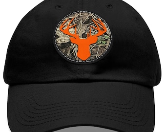Deer Hunting Dad Hat, Deer Hunting Hat for Men, Camo Deer Hat, Deer Hunter Dad Cap, Deer Hunting Gifts for Men, Deer Camo Dad Hat