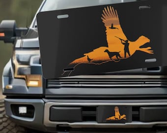 Pheasant Hunting License Plate, Pheasant Hunting Gift, Pheasant Hunter Car Tag, Pheasant Hunting Décor, Pheasant Truck Tag, Pheasant Car Tag