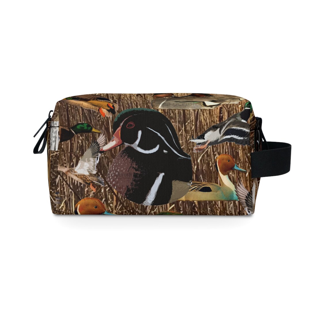 Duck Hunting Gifts for Men, Men's Accessory Zip Bag, Ammo Bag for Duck