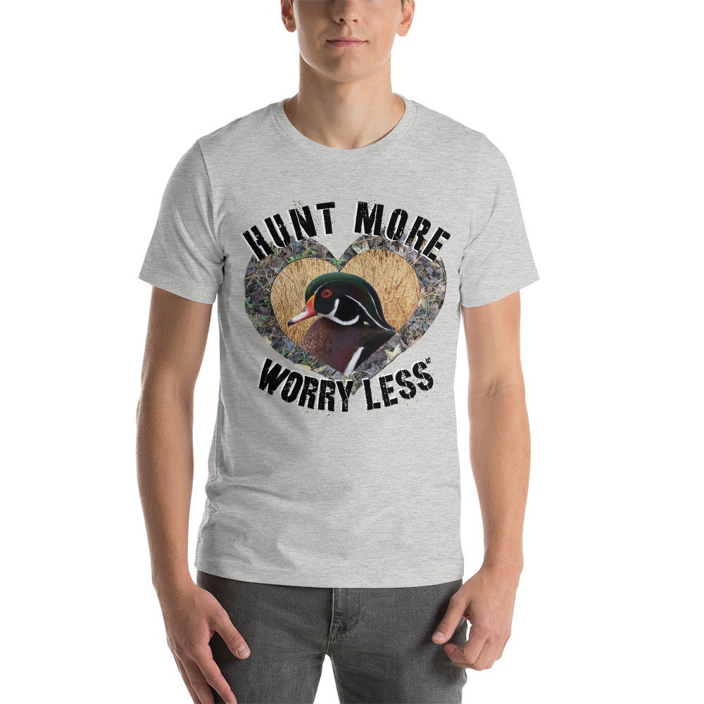 Duck Hunter Tshirt Woodduck Shirt Wood Duck Tshirt Wood Etsy
