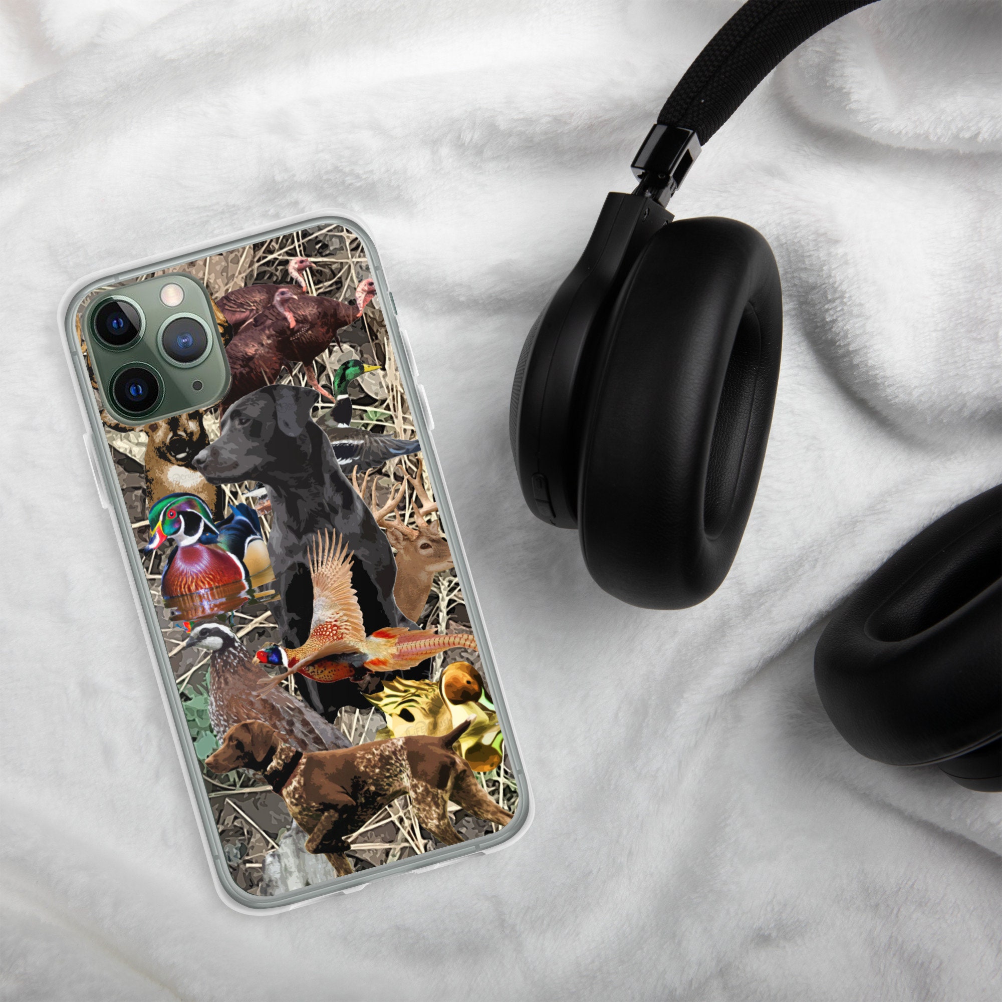 Turkey Hunting iPhone Case, Turkey Hunting Gifts, Camouflage iPhone