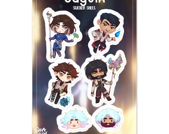 Jayvik - Sticker sheet (Arcane)