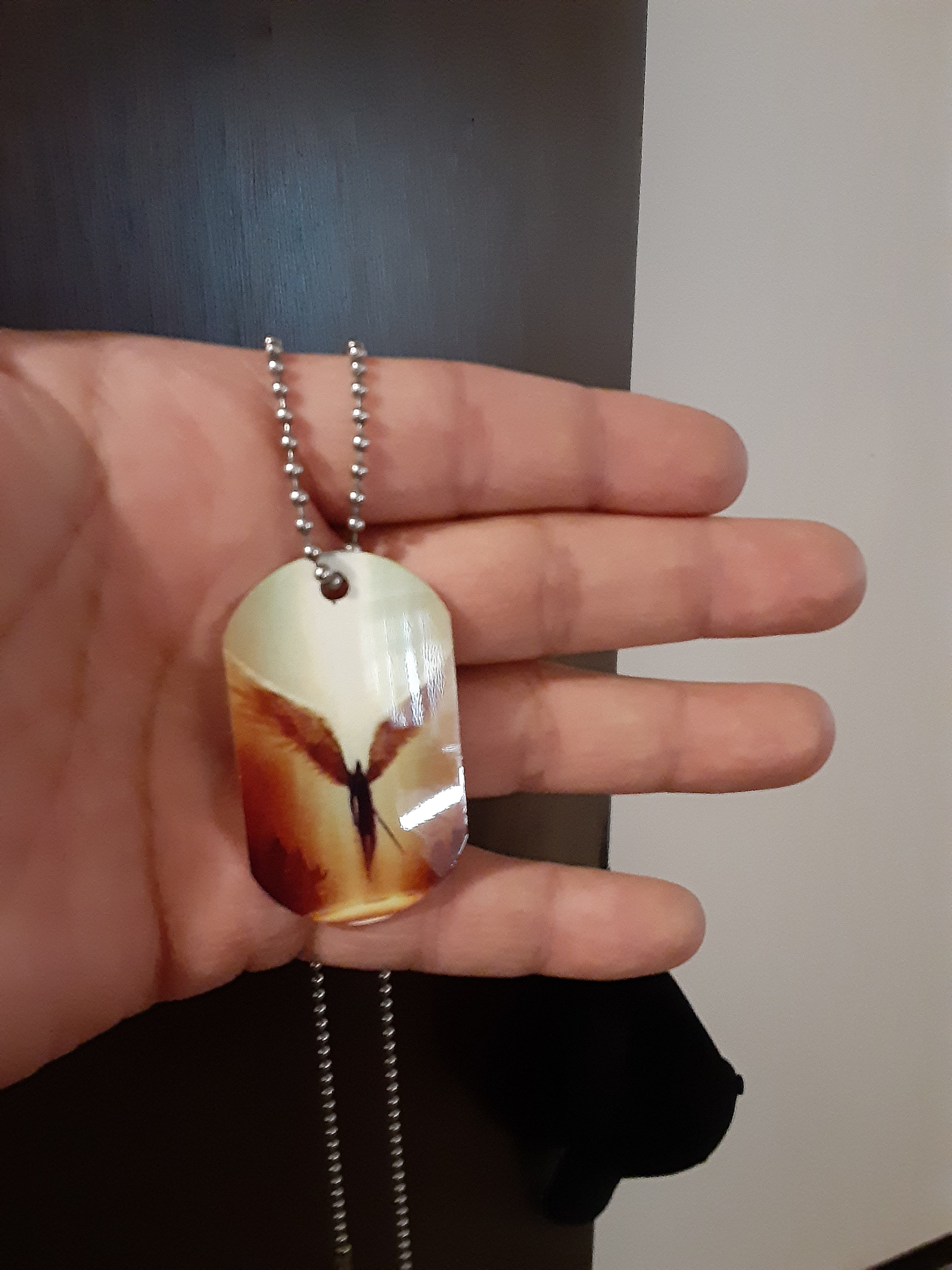Christian Dog Tag Necklace Etsy