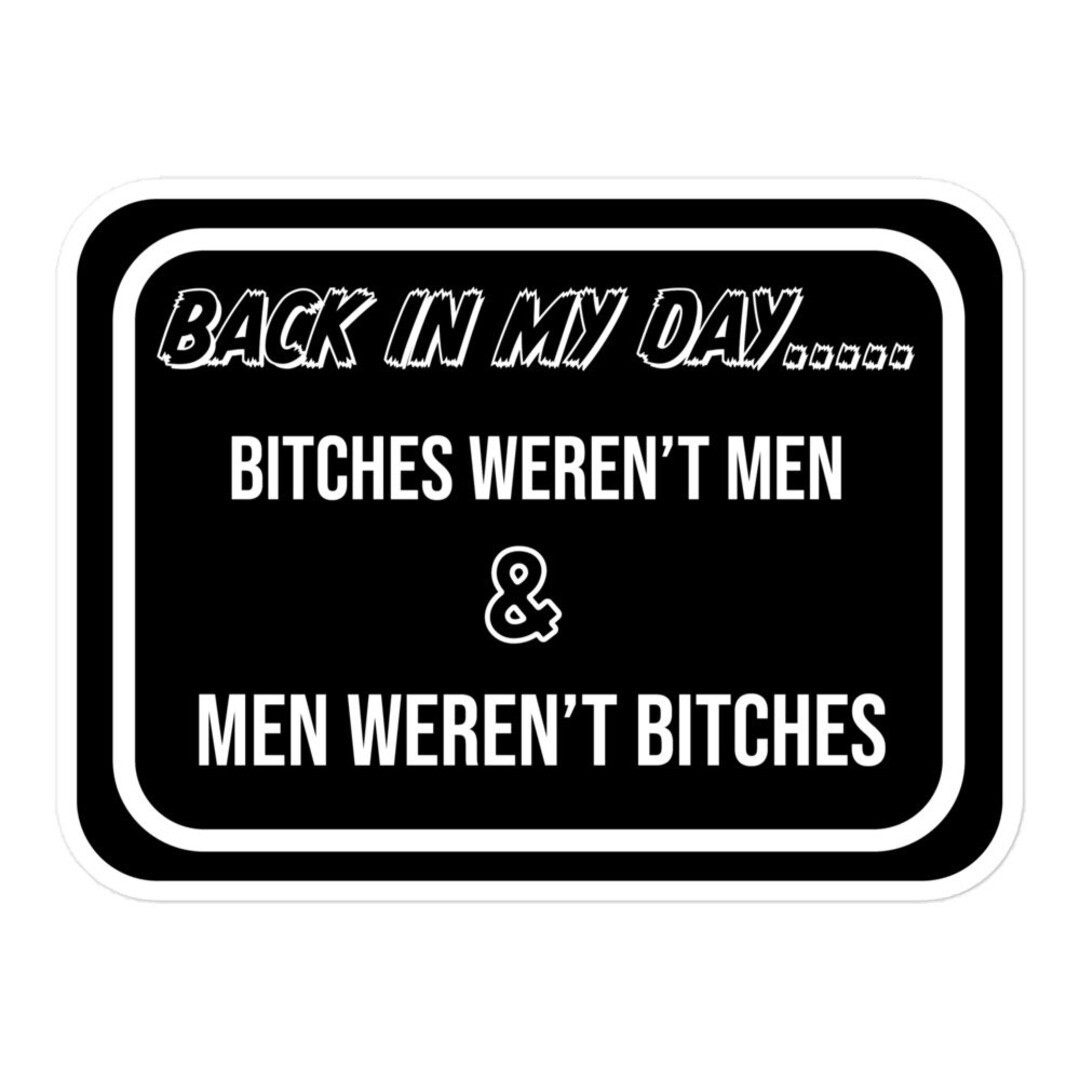 Back in My Day Tool Box Sticker Etsy