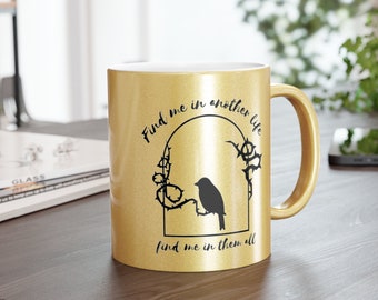 Plated Prisoner Inspired Mug, Gild Glint Gleam Glow Auren, Booktok Bookish Gift