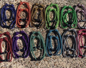 Tall Tale's Whelping Collars: (D Series) 12 Pairs of Paracord Whelping ID Collars Adjustable ID collars