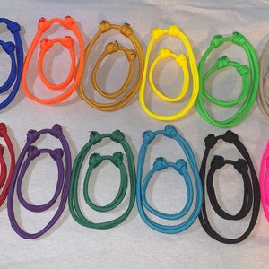 Tall Tale's Whelping Collars: (#1-12) 12 Pairs of Paracord Whelping ID Collars Adjustable ID collars Puppy Collars