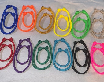 Tall Tale's Whelping Collars: (#1-12) 12 Pairs of Paracord Whelping ID Collars Adjustable ID collars Puppy Collars