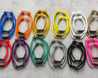 Tall Tale's Whelping Collars: (#1-12) 12 Pairs of Paracord Whelping ID Collars Adjustable ID collars Puppy Collars