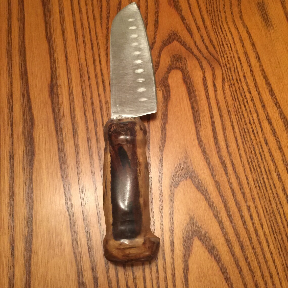 Mac the Knife LIVE EDGE EPOXY Handle Etsy