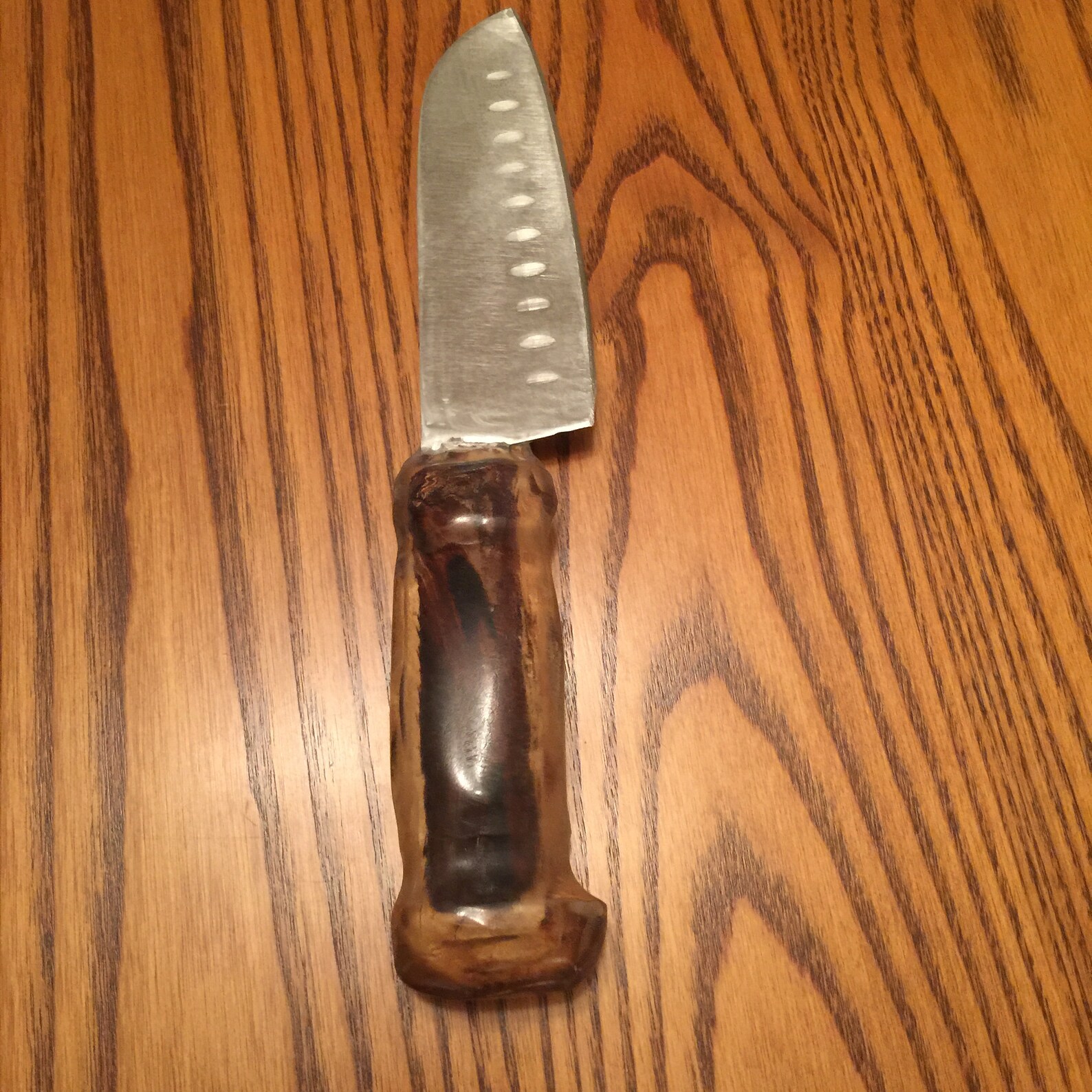 Mac the Knife LIVE EDGE EPOXY Handle Etsy