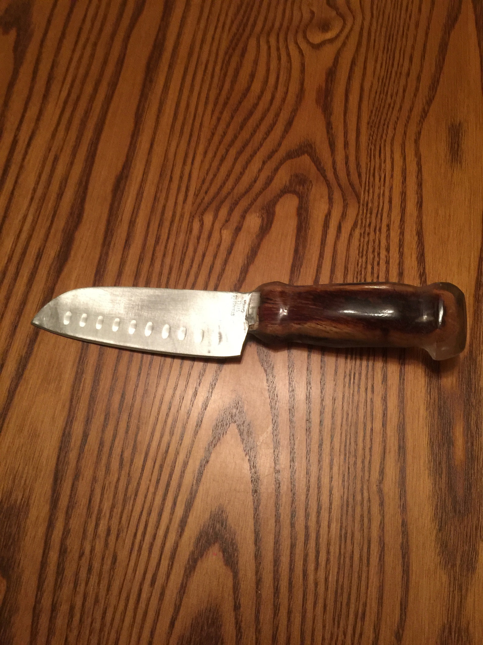 Mac the Knife LIVE EDGE EPOXY Handle Etsy