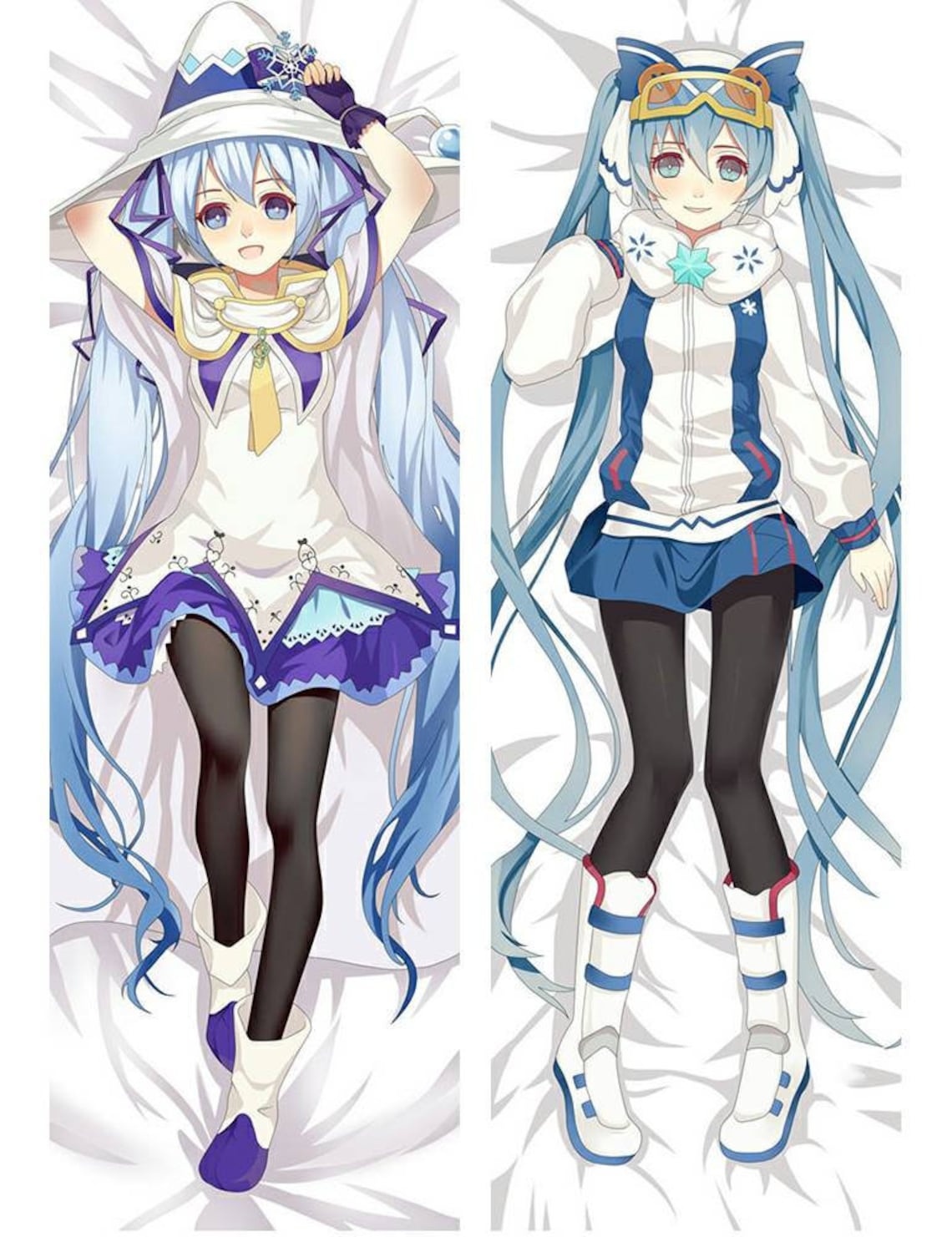VOCALOID Hatsune Miku Otaku Anime Dakimakura Body Pillow Case Etsy
