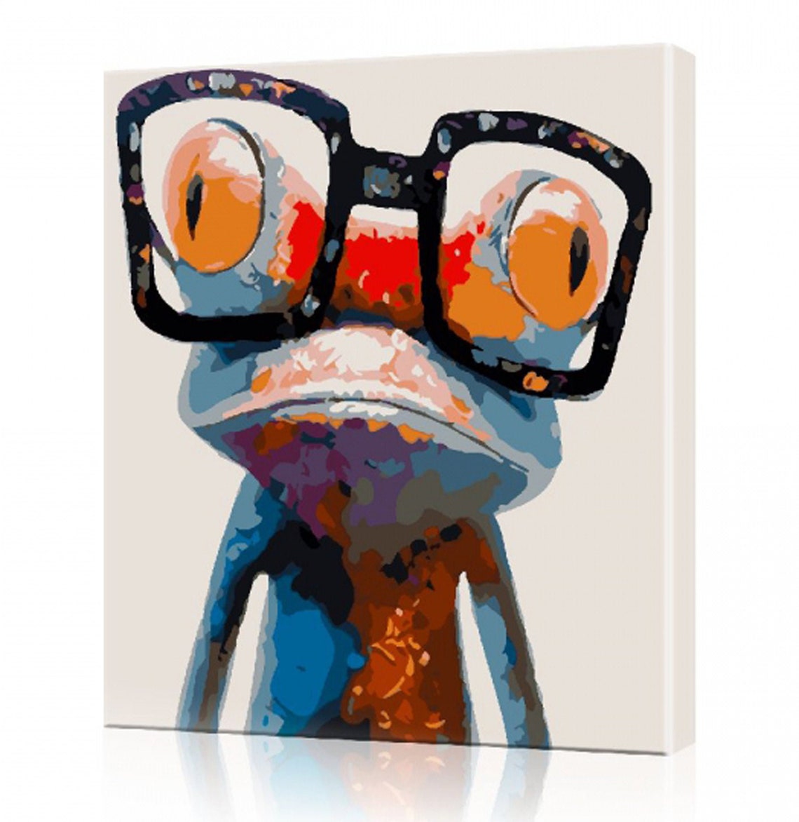 Frosch Malen nach Zahlen Set Erwachsene Tier Fauna Malerei | Etsy