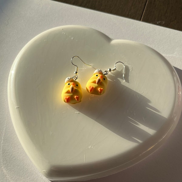 Boucles d'oreilles Canard Kawaii