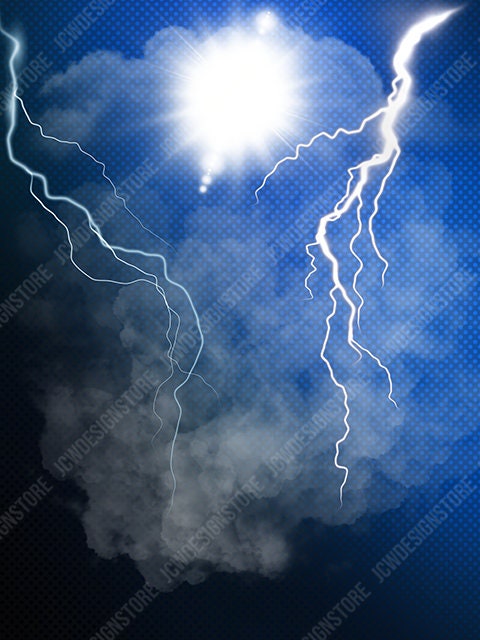 ロペス4 Lightning 6 Color Digital Backgrounds - 18x24 300 DPI
