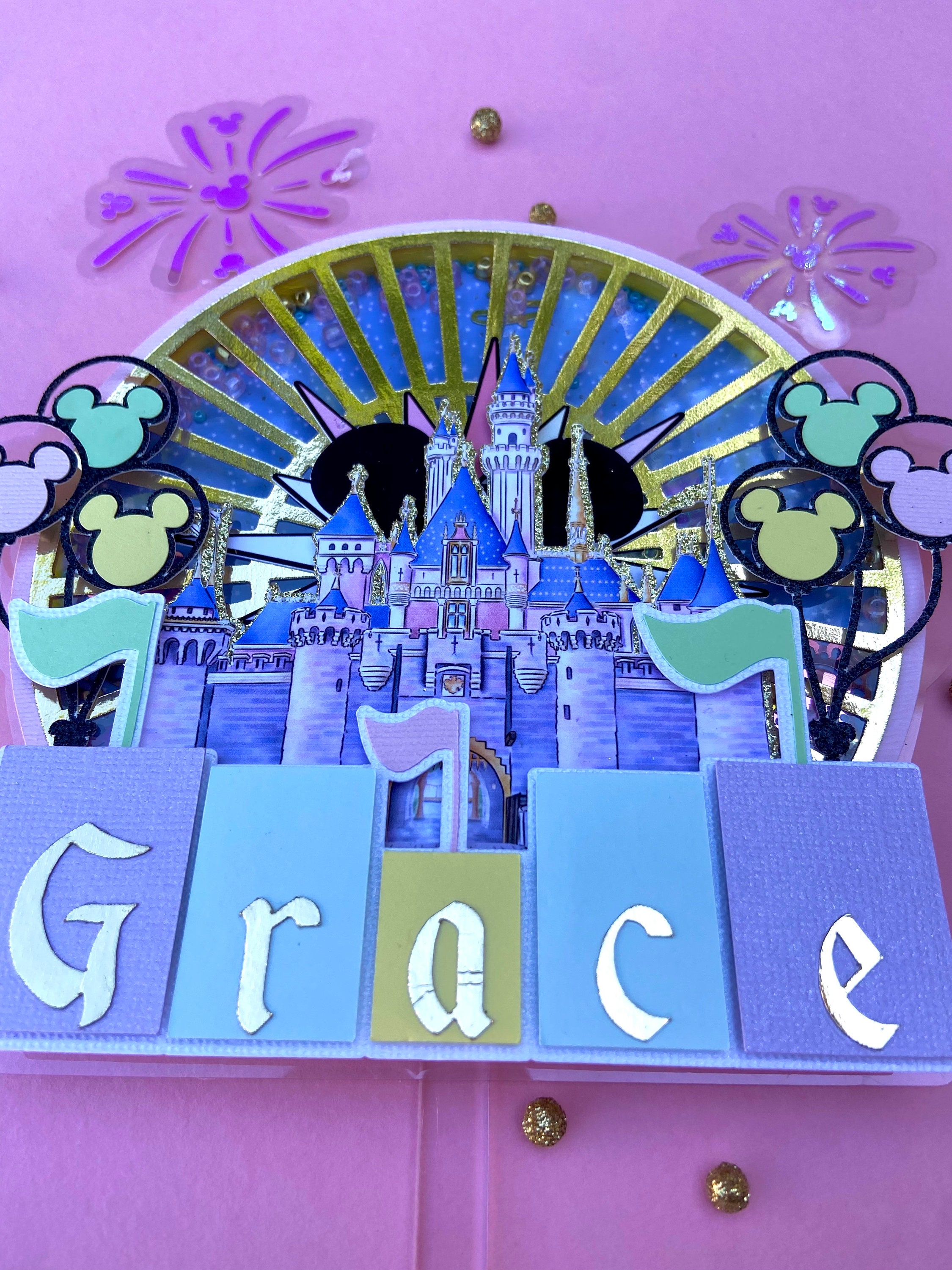 Vintage Disney Cake Topper Disneyland Cake Topper Disneyland Etsy