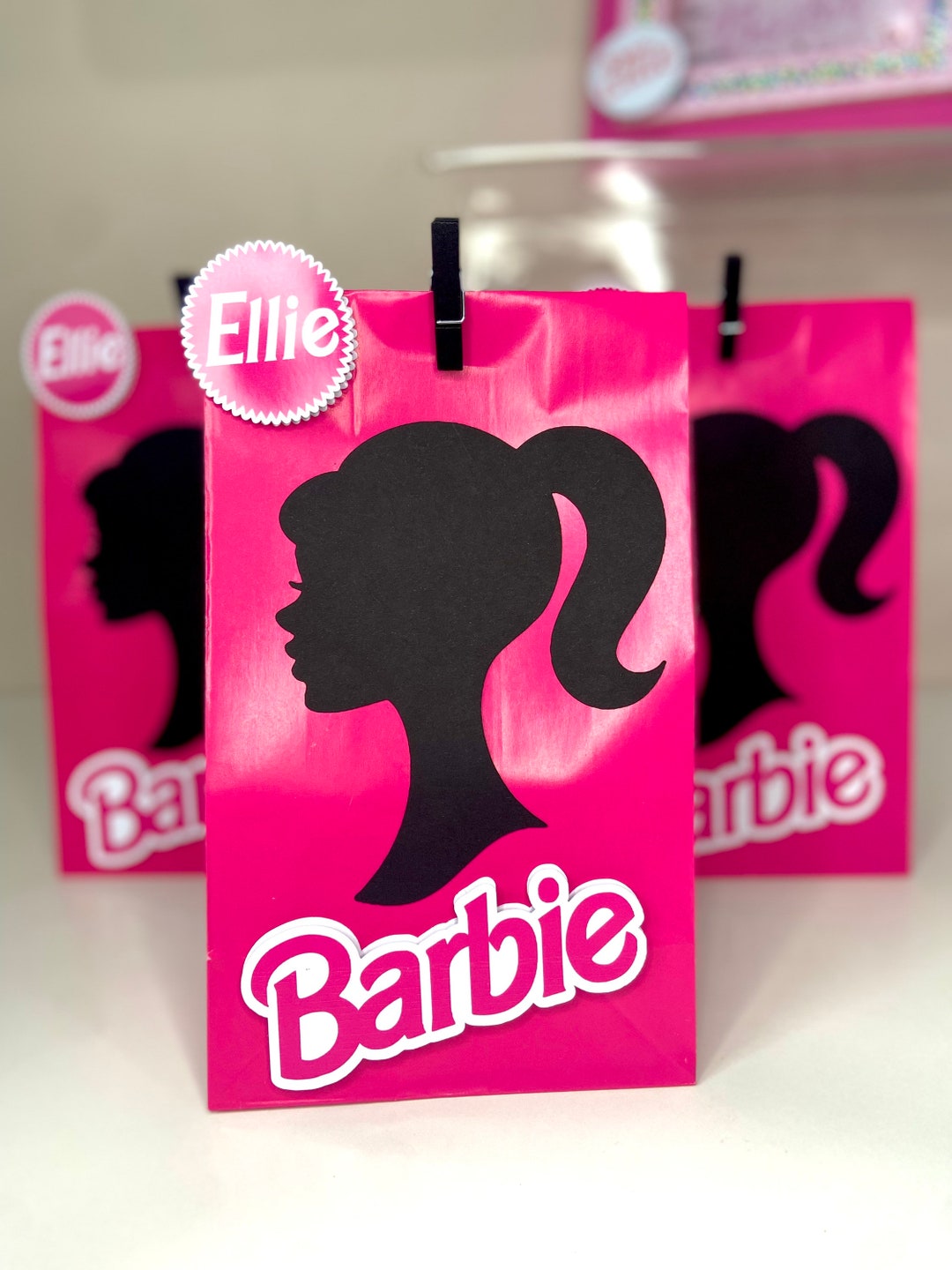 Barbie Party Bags Bolsas De Barbie Bachelorette Party Hot - Etsy