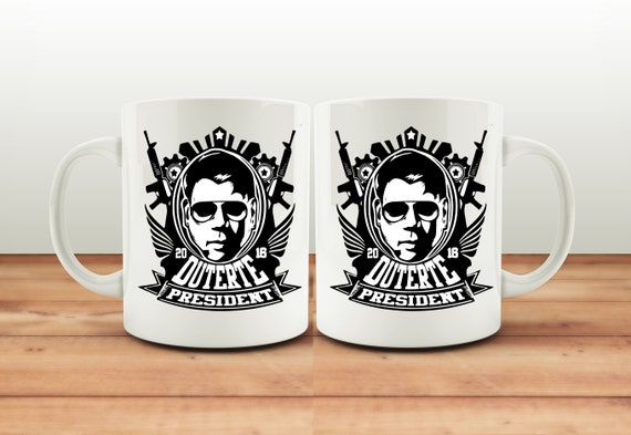 Personalised Duterte President Logo Mug Etsy