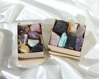 Beginner Crystal Sets - Intuitively Chosen Stones! Includes Free Cleansing Stick!