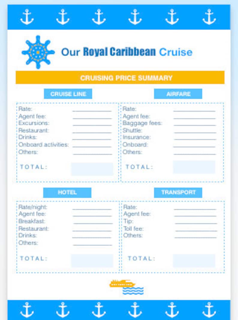 Cruise Planner, Royal Caribbean, Royal Caribbean Cruise, Royal