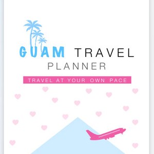Travel Planner Bundle Guam Vacation Planner Travel Planning image 2