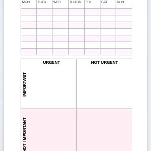 Business Goal Template, Business Goal Setting Worksheet, Business Goals & Objectives Template, Business Goal Planner 14-Page PDF Download image 8