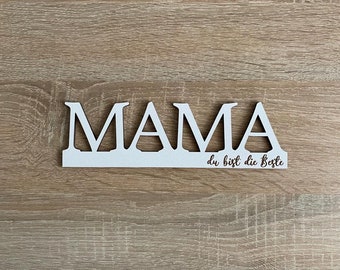Muttertagsgeschenk Wanddekoration für den Muttertag Geschenk für Muttertag Pflanzendeko Mama
