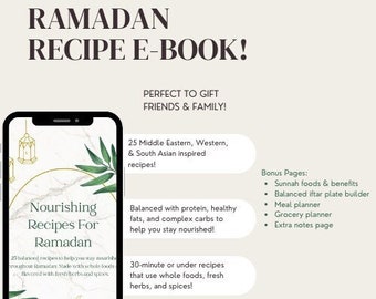 Ramadan Nourishing Recipe E-Book