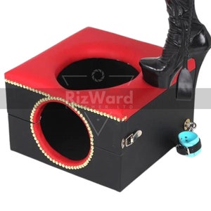 Exclusieve Sex Queening Chair met leuning - Kinky meubels en accessoires - Sex Chair voor speelkamer - Queening Stool - Sex Furniture
