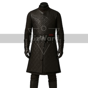 Quilted Leather Tunic: Medieval Renaissance Jerkin - Night Watch Design
