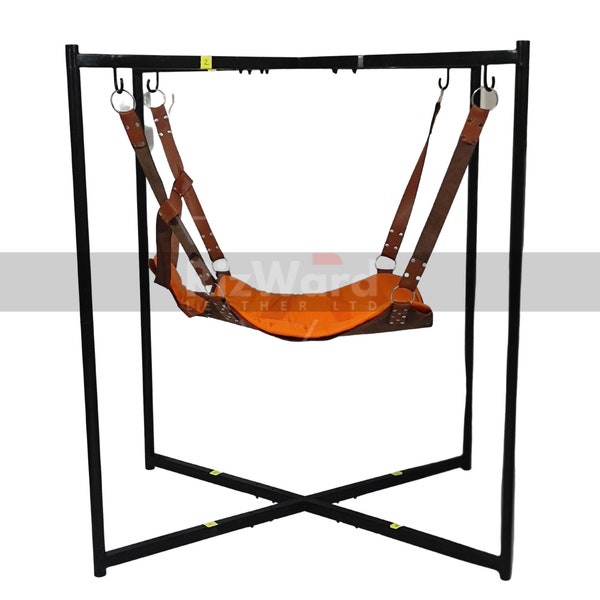 Heavy Duty Sex Sling Steel Stand - Bondage Furniture - Bondage Gear & Accessories - Sex Furniture For Playroom - Stainless Steel Stand Frame