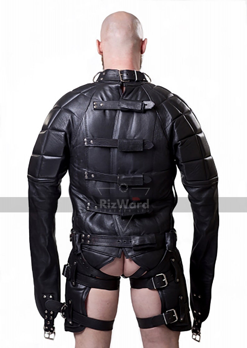 Heavy Duty Leather Bondage Quilted Straitjacket Top Restraint - Etsy