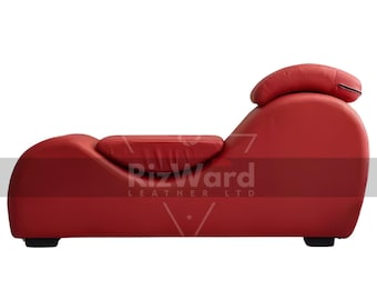 Exclusive Tantric Sofa For Love Games | Kinky Furniture For Couples | Mature Bed for Adult Play | Curved Chaise for Yoga & Stretching