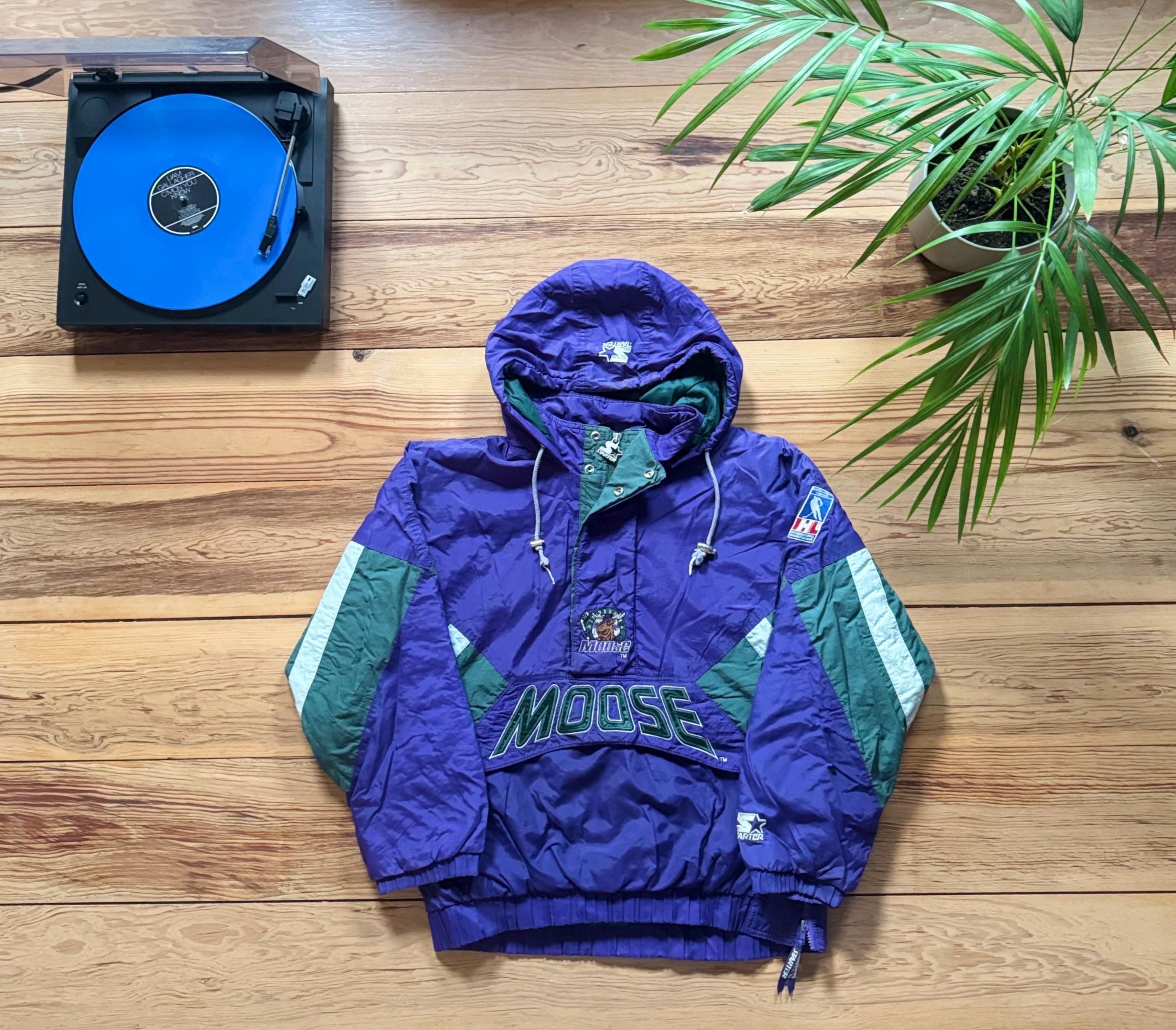 モスパーカー Minnesota Moose Starter Jacket - Size Medium - Etsy