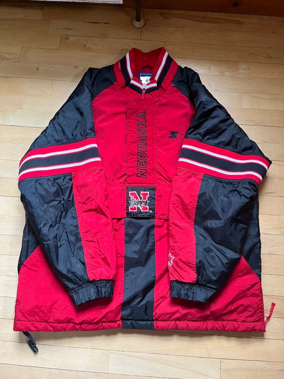 Vintage Nebraska Huskers Padded Starter 