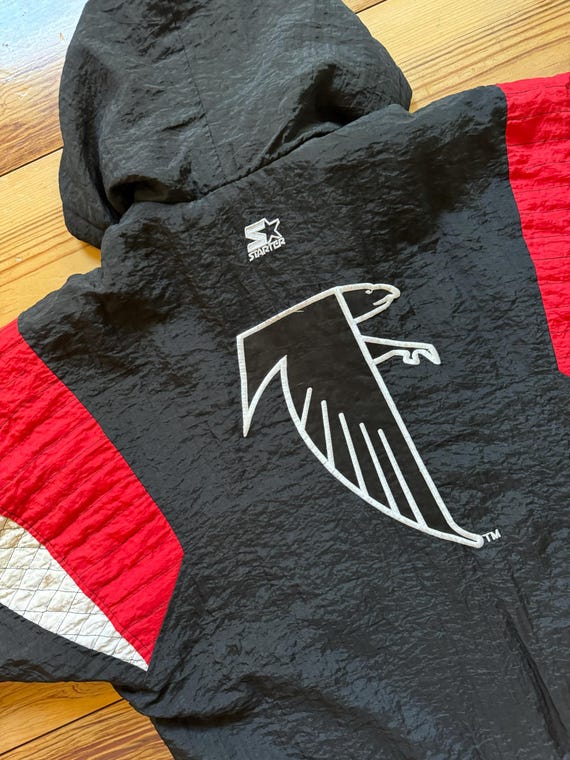 Atlanta Falcons Starter Jacket - Size Large - Etsy Atlanta Falcons Starter Jacket - Size Large - Etsy