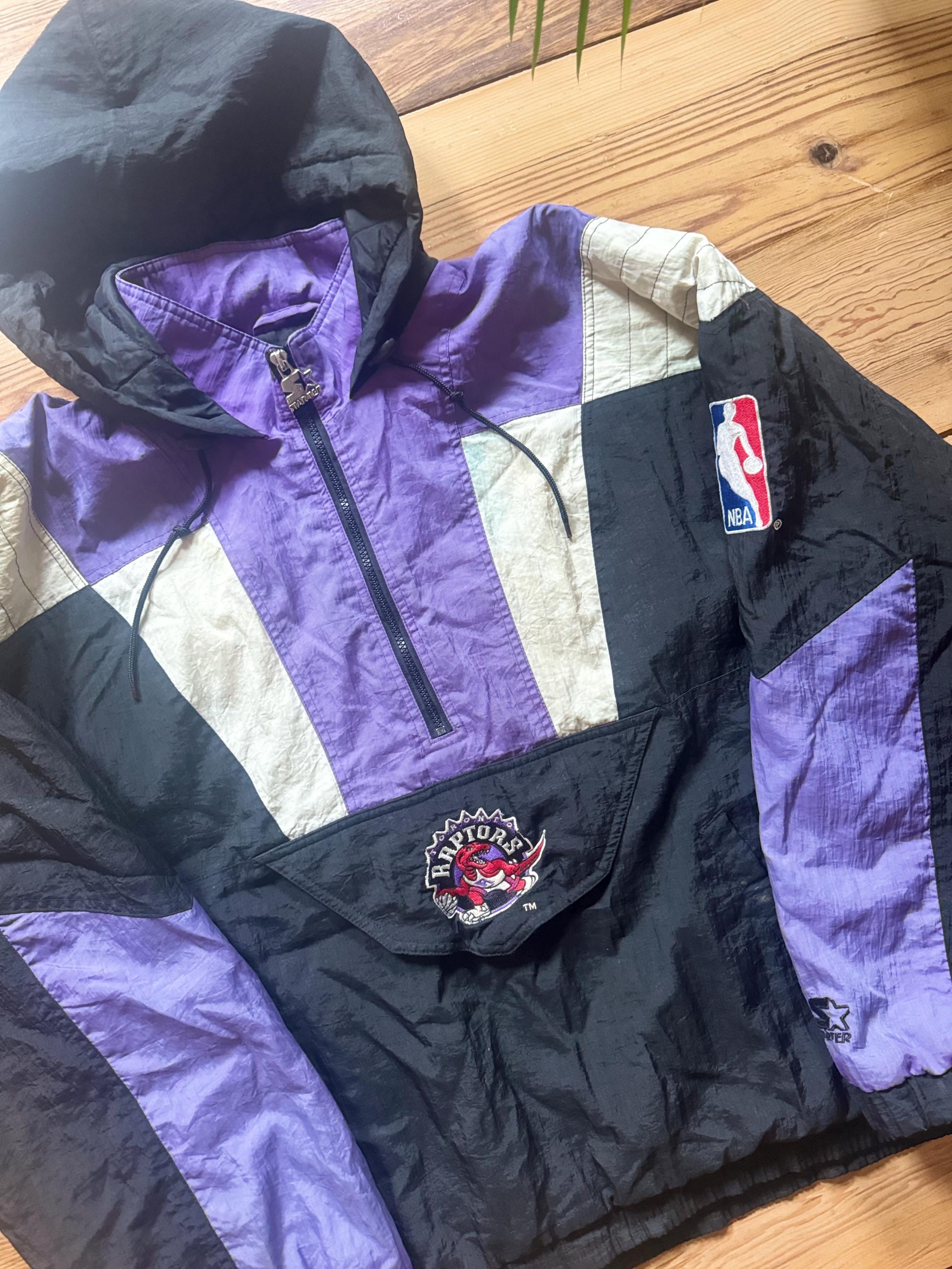NBA スターター STARTER トロント・ラプターズ　ナイロンジャケット トロント ラプターズ スターター ジャケット - サイズ L - Etsy 日本